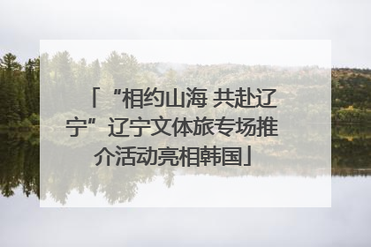 “相约山海 共赴辽宁”辽宁文体旅专场推介活动亮相韩国