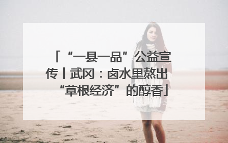 “一县一品”公益宣传丨武冈：卤水里熬出“草根经济”的醇香