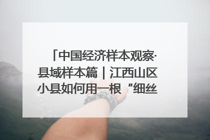 中国经济样本观察·县域样本篇｜江西山区小县如何用一根“细丝”拉出百亿级产业？