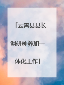云霄县县长调研种养加一体化工作