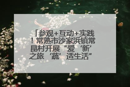 参观+互动+实践！常熟市沙家浜镇常昆村开展“爱‘新’之旅‘蔬’适生活”参观学习活动