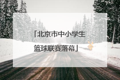 北京市中小学生篮球联赛落幕