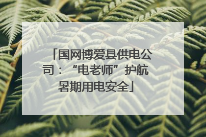 国网博爱县供电公司：“电老师”护航暑期用电安全