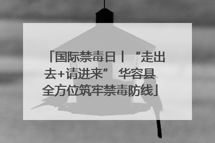 国际禁毒日丨“走出去+请进来” 华容县全方位筑牢禁毒防线