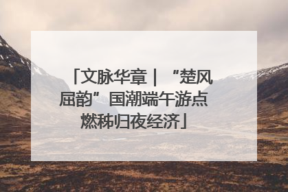 文脉华章｜“楚风屈韵”国潮端午游点燃秭归夜经济