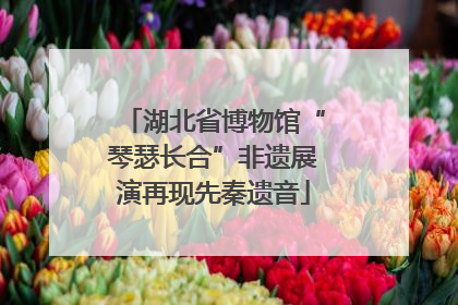 湖北省博物馆“琴瑟长合”非遗展演再现先秦遗音