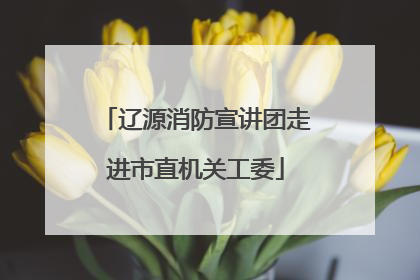 辽源消防宣讲团走进市直机关工委