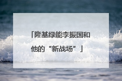 隆基绿能李振国和他的“新战场”