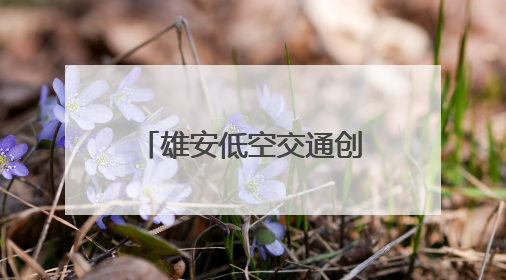 雄安低空交通创新技术应用大赛初赛带来了什么？