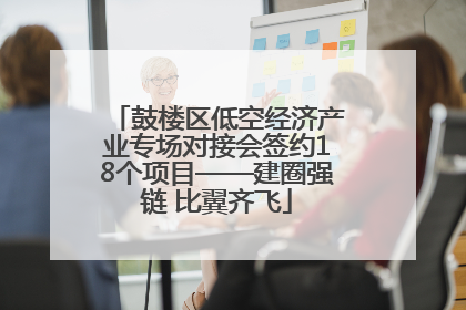 鼓楼区低空经济产业专场对接会签约18个项目——建圈强链 比翼齐飞