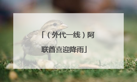 （外代一线）阿联酋喜迎降雨
