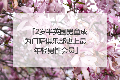 2岁半英国男童成为门萨俱乐部史上最年轻男性会员